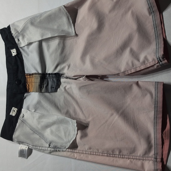 Art Class Gradient Black and Orange Youth Swim Shorts Size 18 - Picture 6 of 10